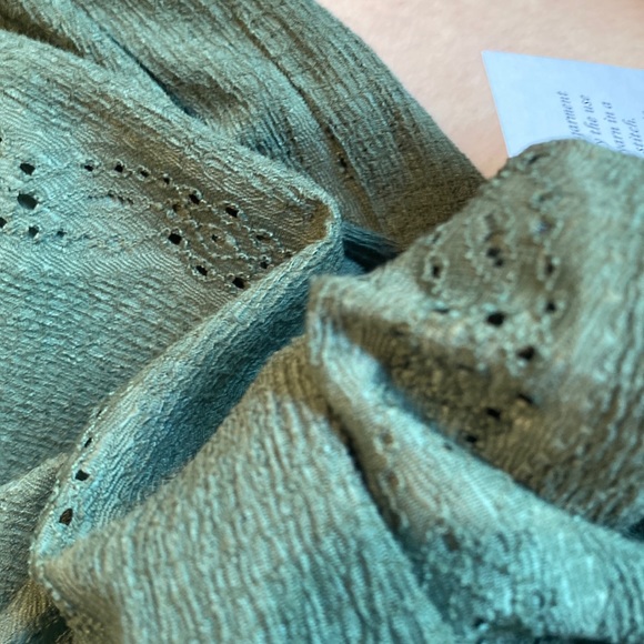 Beautiful Dark Sage(Green)  Plus Size Dress (Sz 14)  | Donna Morgan | - Picture 4 of 5